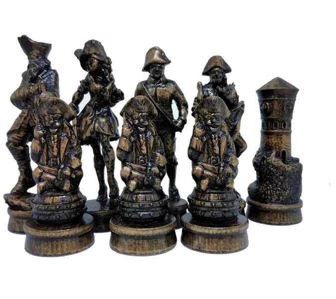 Шахи ручної роботи - Пірати Карибського моря Шахи ручної роботи - Пірати Карибського моря