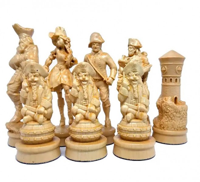 Шахи ручної роботи - Пірати Карибського моря Шахи ручної роботи - Пірати Карибського моря