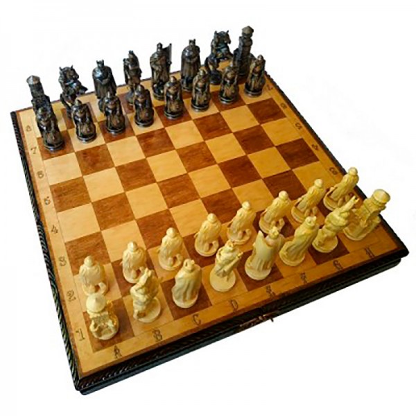 Шахи ручної роботи Лицарі (55х55см) NS-SH7 Шахи ручної роботи Лицарі (55х55см) NS-SH7