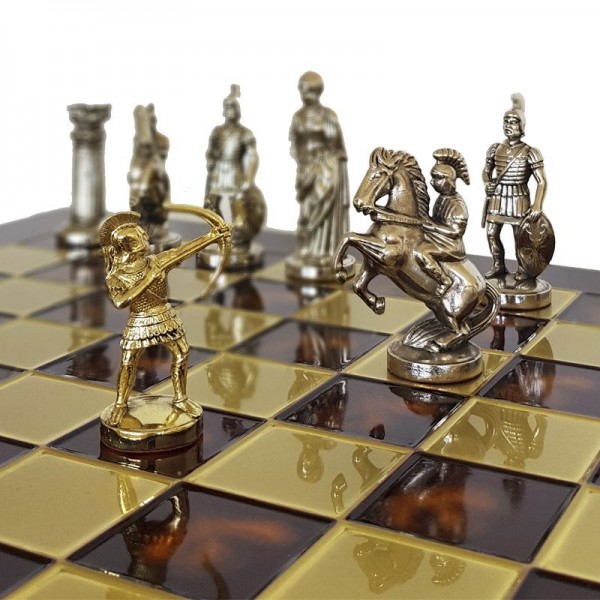 Шахматы Manopoulos Римляне 44х44 см Шахматы Manopoulos Римляне 44х44 см