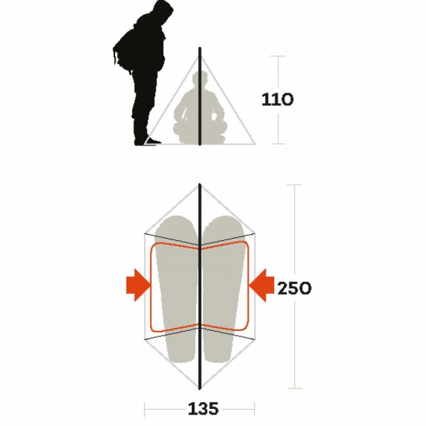 Намет Ferrino MTB 2 Kelly Green (99031EVV) Намет Ferrino MTB 2 Kelly Green (99031EVV)