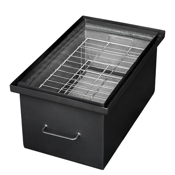 Коптильня гарячого копчення середня з фарбуванням 590x360x320 Коптильня гарячого копчення середня з фарбуванням 590x360x320