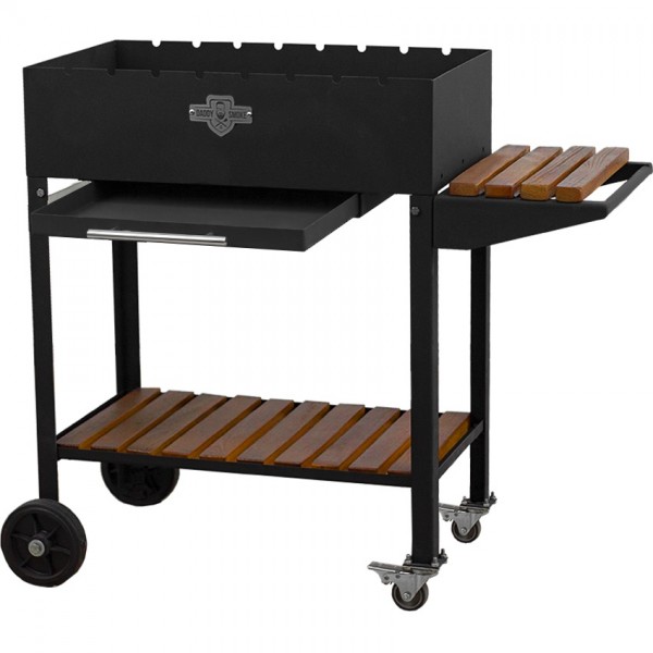 Мангал стаціонарний комфорт на 8 шампурів 810х340х720 Мангал стаціонарний комфорт на 8 шампурів 810х340х720