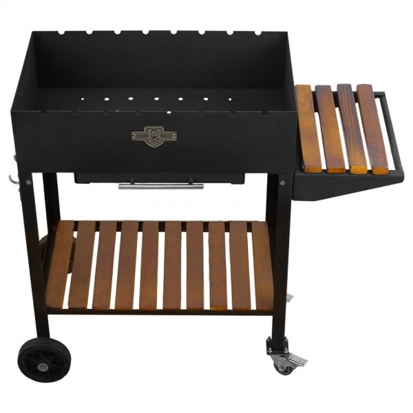 Мангал стаціонарний комфорт на 8 шампурів 810х340х720 Мангал стаціонарний комфорт на 8 шампурів 810х340х720