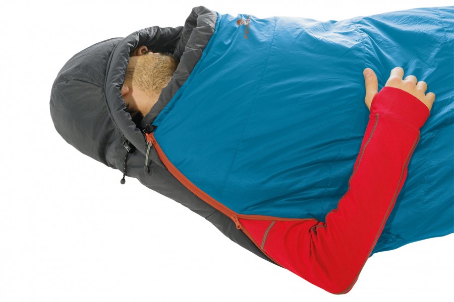 Спальный мешок Ferrino Nightec Lite Pro 600 L/-5°C Blue/Grey Left (86309HBG) Спальный мешок Ferrino Nightec Lite Pro 600 L/-5°C Blue/Grey Left (86309HBG)