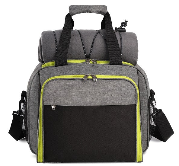 Набор для пикника TE-420 Picnic серый с черным Набор для пикника TE-420 Picnic серый с черным