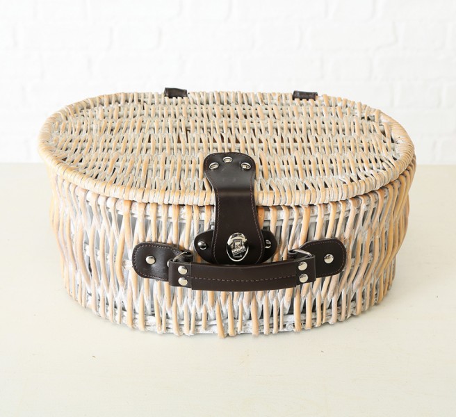 Набор для пикника Корзина Прованс на 2 персоны дерево беж 16*38*28 см Набор для пикника Корзина Прованс на 2 персоны дерево беж 16*38*28 см