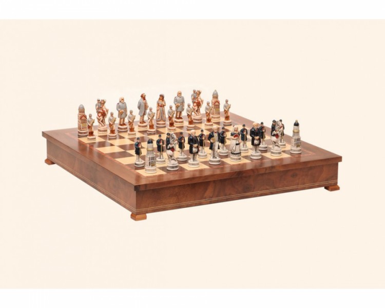 Шахові Фігури - "Gettysburg Nord-Sud" (Small Size) "Битва за Геттісберга" Шахові Фігури - "Gettysburg Nord-Sud" (Small Size) "Битва за Геттісберга"