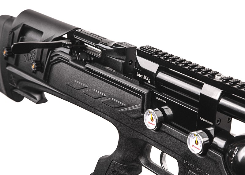 Пневматическая PCP винтовка Aselkon MX8 Evoc Black кал. 4.5 Пневматическая PCP винтовка Aselkon MX8 Evoc Black кал. 4.5