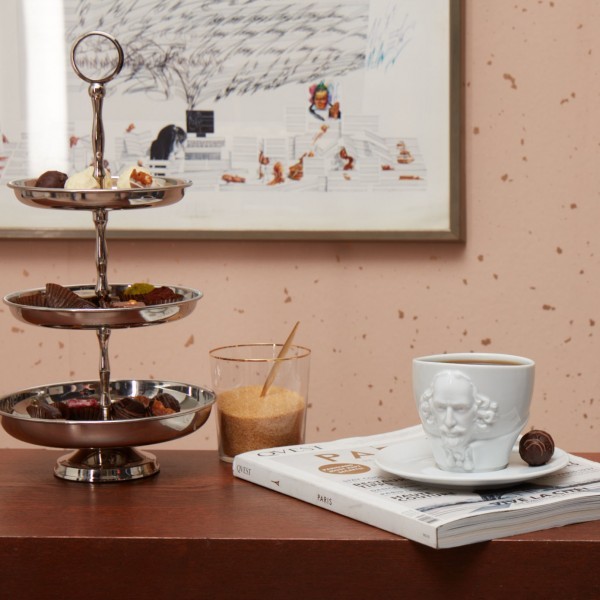 Фарфоровая Чашка с блюдцем Tassen Вильям Шекспир Фарфоровая Чашка с блюдцем Tassen Вильям Шекспир