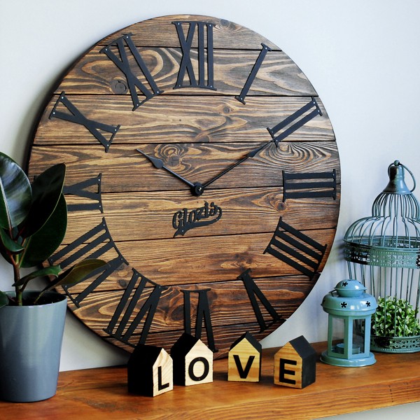 Настенные Часы Деревянные Glozis Kansas Mokko Настенные Часы Деревянные Glozis Kansas Mokko