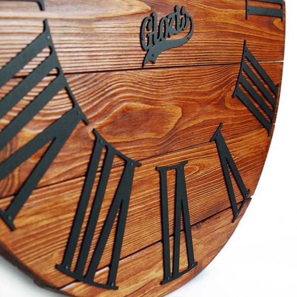 Настенные Часы Деревянные Glozis Kansas Rust Настенные Часы Деревянные Glozis Kansas Rust