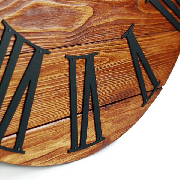 Настенные Часы Деревянные Glozis Kansas Rust Настенные Часы Деревянные Glozis Kansas Rust