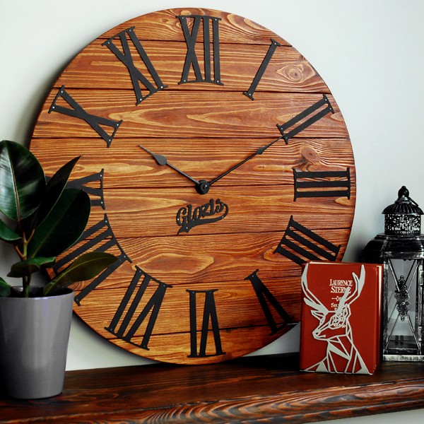 Настенные Часы Деревянные Glozis Kansas Rust Настенные Часы Деревянные Glozis Kansas Rust