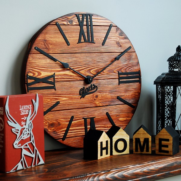 Настенные Часы Деревянные Glozis Nevada Rust Настенные Часы Деревянные Glozis Nevada Rust