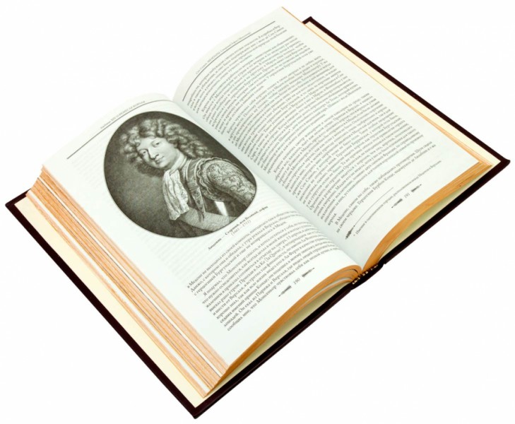 Подарочная книга «Людовик XIV Государство – это я» в кожаном переплете Подарочная книга «Людовик XIV Государство – это я» в кожаном переплете