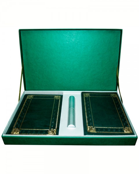 Набір подарунків «Бізнес»: щоденник, візитниця, ручка Набір подарунків «Бізнес»: щоденник, візитниця, ручка