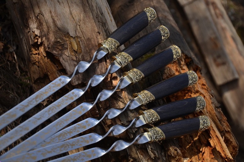 Набір авторських шампурів Лоза Набір авторських шампурів Лоза