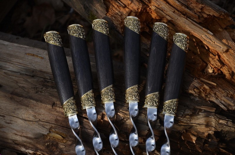 Набір авторських шампурів Лоза Набір авторських шампурів Лоза