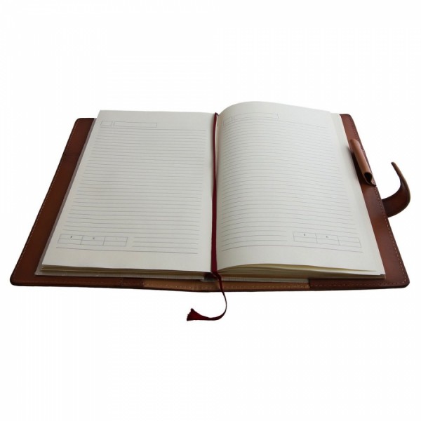 Кожаный ежедневник Винтаж Коричневый Кожаный ежедневник Винтаж Коричневый