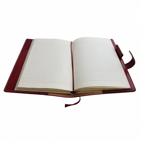 Шкіряний щоденник Троянди, коричневий Шкіряний щоденник Троянди, коричневий