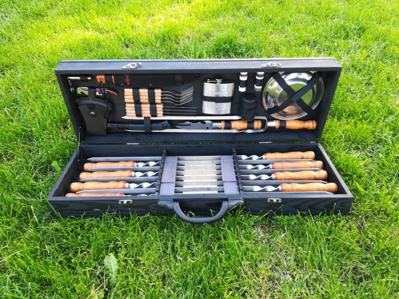 НАБОР ШАМПУРОВ ДЛЯ МЯСА MASTER LUX В ДЕРЕВЯННОМ КЕЙСЕ НАБОР ШАМПУРОВ ДЛЯ МЯСА MASTER LUX В ДЕРЕВЯННОМ КЕЙСЕ