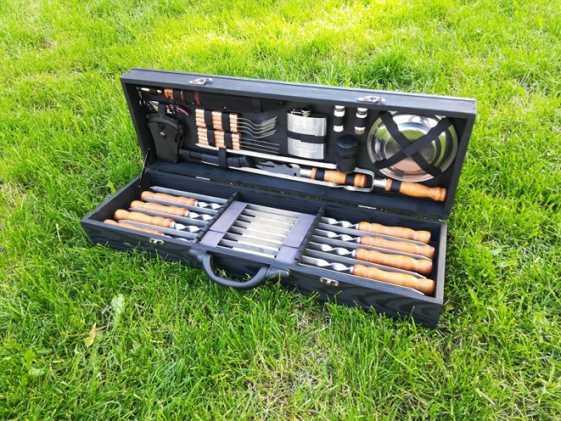 НАБОР ШАМПУРОВ ДЛЯ МЯСА MASTER LUX В ДЕРЕВЯННОМ КЕЙСЕ НАБОР ШАМПУРОВ ДЛЯ МЯСА MASTER LUX В ДЕРЕВЯННОМ КЕЙСЕ