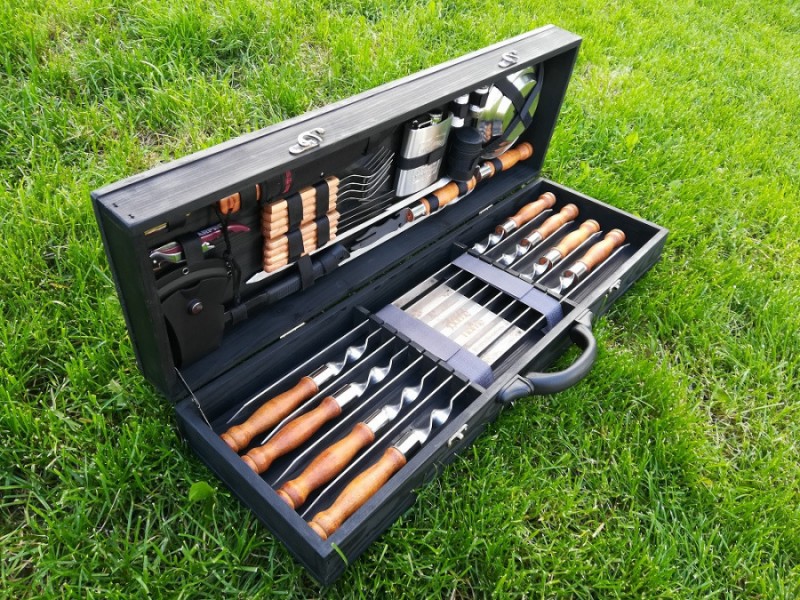 НАБОР ШАМПУРОВ ДЛЯ ЛЮЛЯ-КЕБАБ LUX КОМПЛЕКТ АКСЕССУАРОВ В ДЕРЕВЯННОМ КЕЙСЕ НАБОР ШАМПУРОВ ДЛЯ ЛЮЛЯ-КЕБАБ LUX КОМПЛЕКТ АКСЕССУАРОВ В ДЕРЕВЯННОМ КЕЙСЕ