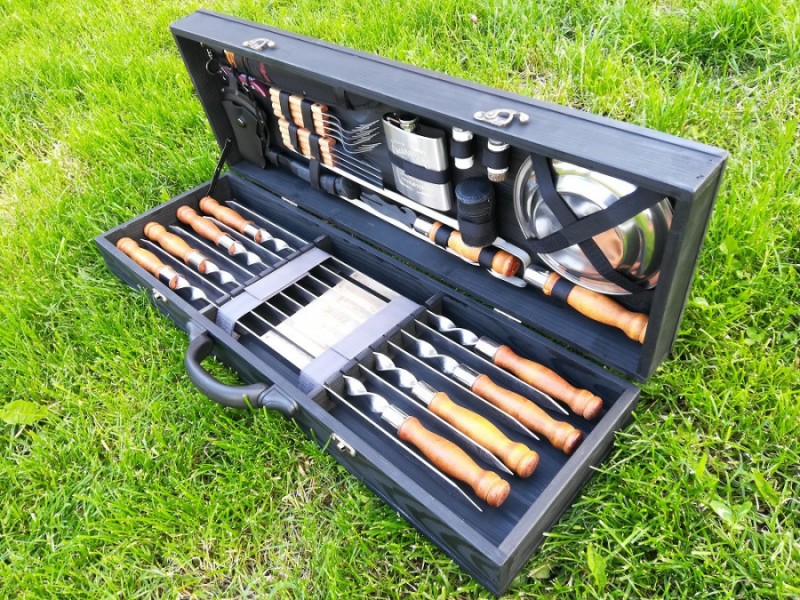 НАБОР ШАМПУРОВ ДЛЯ ЛЮЛЯ-КЕБАБ LUX КОМПЛЕКТ АКСЕССУАРОВ В ДЕРЕВЯННОМ КЕЙСЕ НАБОР ШАМПУРОВ ДЛЯ ЛЮЛЯ-КЕБАБ LUX КОМПЛЕКТ АКСЕССУАРОВ В ДЕРЕВЯННОМ КЕЙСЕ