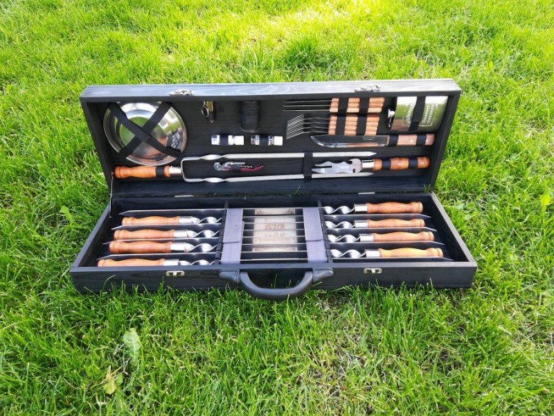 НАБОР ШАМПУРОВ ДЛЯ ЛЮЛЯ-КЕБАБ LUX В ПОДАРОЧНОМ КЕЙСЕ НАБОР ШАМПУРОВ ДЛЯ ЛЮЛЯ-КЕБАБ LUX В ПОДАРОЧНОМ КЕЙСЕ