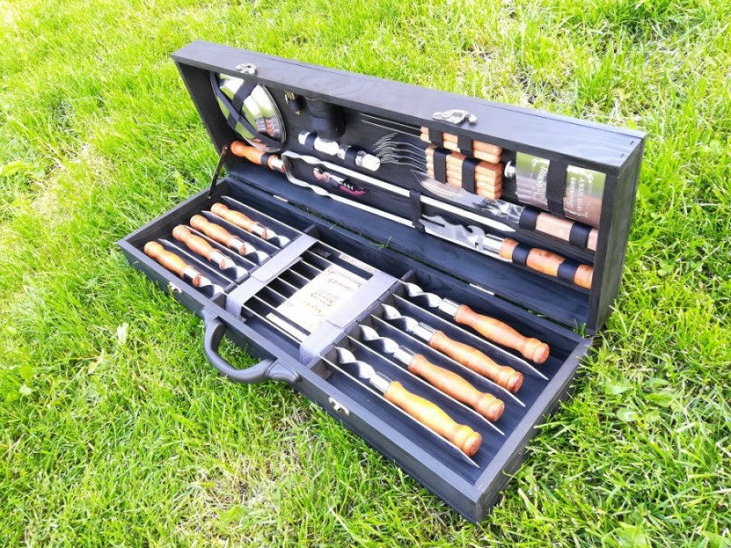 НАБОР ШАМПУРОВ ДЛЯ ЛЮЛЯ-КЕБАБ LUX В ПОДАРОЧНОМ КЕЙСЕ НАБОР ШАМПУРОВ ДЛЯ ЛЮЛЯ-КЕБАБ LUX В ПОДАРОЧНОМ КЕЙСЕ