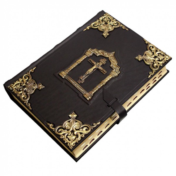 Библия большая с литьем на церковно-славянском языке Библия большая с литьем на церковно-славянском языке