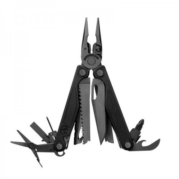 Мультитул LEATHERMAN CHARGE PLUS BLACK, синтетический чехол, картонная коробка, метрические биты Мультитул LEATHERMAN CHARGE PLUS BLACK, синтетический чехол, картонная коробка, метрические биты