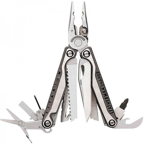 Мультитул LEATHERMAN CHARGE TTI PLUS, синтетический чехол, картонная коробка Мультитул LEATHERMAN CHARGE TTI PLUS, синтетический чехол, картонная коробка