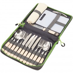 ���� ��� ������ Outwell Picnic Cutlery Set White