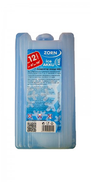 Акумулятор холоду 1x440g ZORN Акумулятор холоду 1x440g ZORN