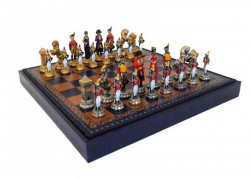 Набор шахматы+нарды+шашки "Наполеон" ITALFAMA