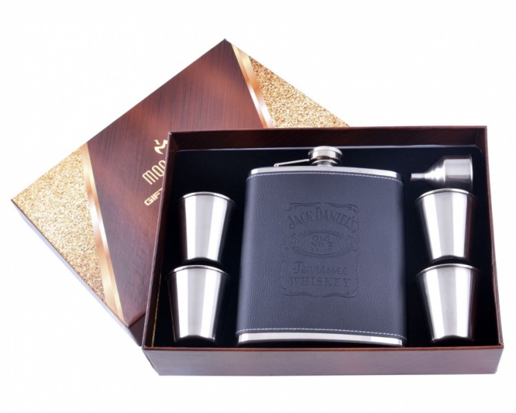 Подарочный набор с флягой для мужчин Jack Daniels Подарочный набор с флягой для мужчин Jack Daniels