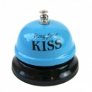 Звонок настольный KISS (голубой)