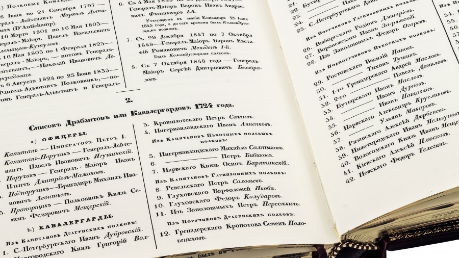 Книга История кавалергардов Книга История кавалергардов