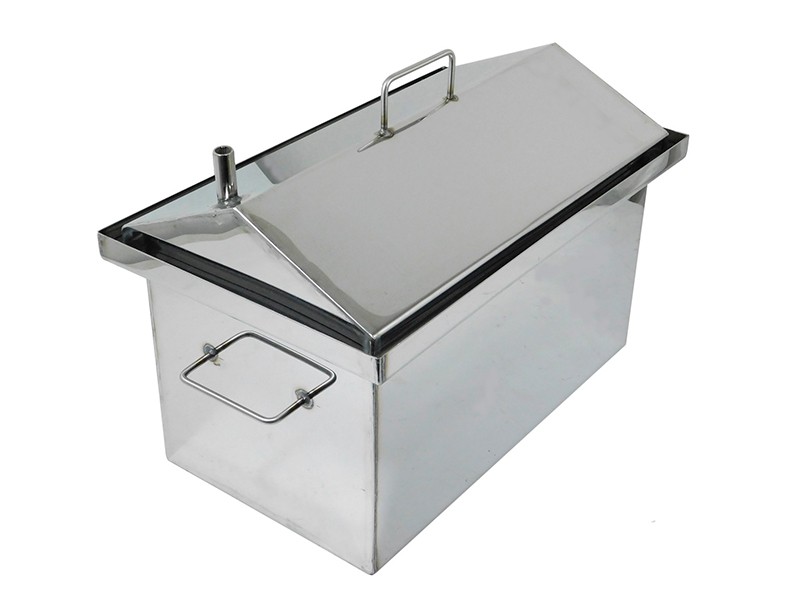 Коптильня нержавіюча 500х300х350 мм товщина корпусу 2 мм термометр в комплекті Коптильня нержавіюча 500х300х350 мм товщина корпусу 2 мм термометр в комплекті