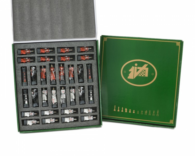 Шахматы Italfama Рыцари тамплиеры R75641+B77192 Шахматы Italfama Рыцари тамплиеры R75641+B77192