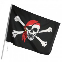 Пиратский Флаг 90х60см
