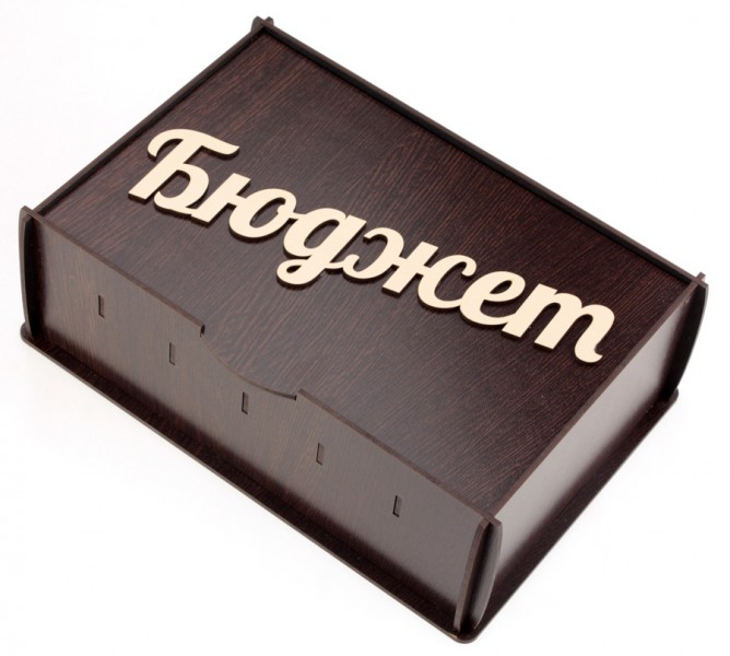 Шкатулка купюрница Бюджет Шкатулка купюрница Бюджет