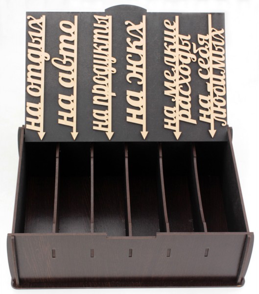 Шкатулка купюрница Бюджет Шкатулка купюрница Бюджет