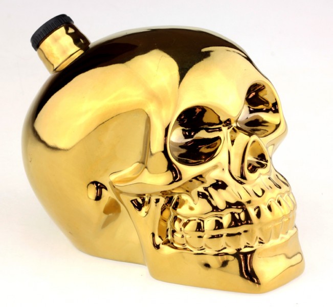 Коньячний набір Череп з чарками Коньячний набір Череп з чарками