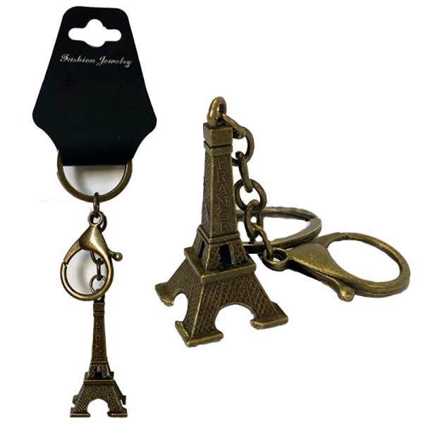 Брелок металлический Эйфелевая башня Брелок металлический Эйфелевая башня