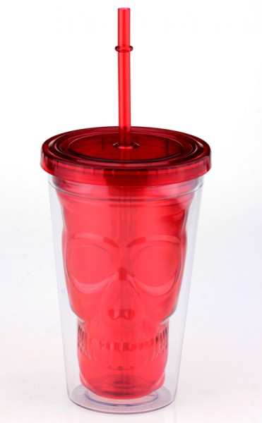 Келих Череп червоний Келих Череп червоний