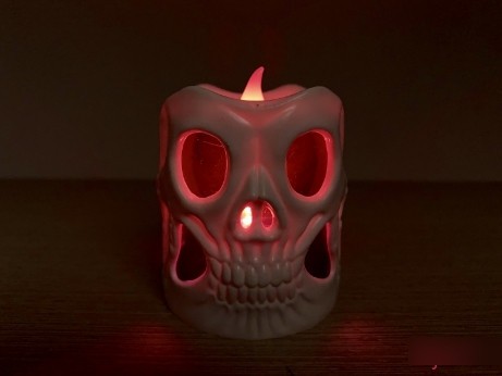Свічка череп , що світиться Свічка череп , що світиться