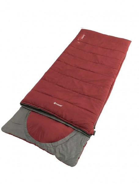 Спальный мешок Outwell Contour Lux Reversible/-3°C Red Righ Спальный мешок Outwell Contour Lux Reversible/-3°C Red Righ